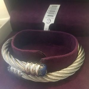 NEW Charriol Lapies Lazuli Stone Bracelet